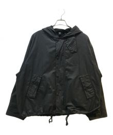 Barbour×KAPTAIN SUNSHINE（バブアー×キャプテンサンシャイン）の古着「BIG TRANSPORTER HOODY JACKET」｜ブラック