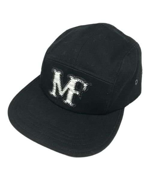 MONCLER（モンクレール）MONCLER (モンクレール) FRAGMENT DESIGN (フラグメントデザイン) BASEBALL CAP ブラックの古着・服飾アイテム