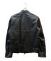 Paul Smith COLLECTION (ポールスミス コレクション) LEATHER SINGLE RIDERS JACKET ブラック サイズ:L：25000円