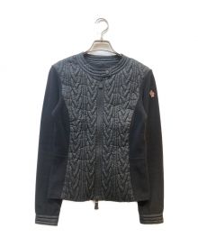 MONCLER（モンクレール）の古着「MAGLIA COLLO ALLA COREANA」｜ブラック