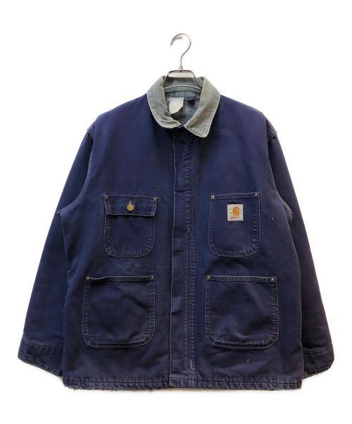 CarHartt（カーハート）CarHartt (カーハート) 100周年モデルミシガンダックジャケット ネイビー サイズ:記載なしの古着・服飾アイテム