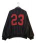 Supreme (シュプリーム) Pinstripe Varsity Zip Up Sweater ブラック サイズ:L：23000円