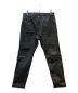 H BEAUTY&YOUTH（エイチ ビューティー&ユース）の古着「LEATHER 5POCKET PANTS」｜ブラック