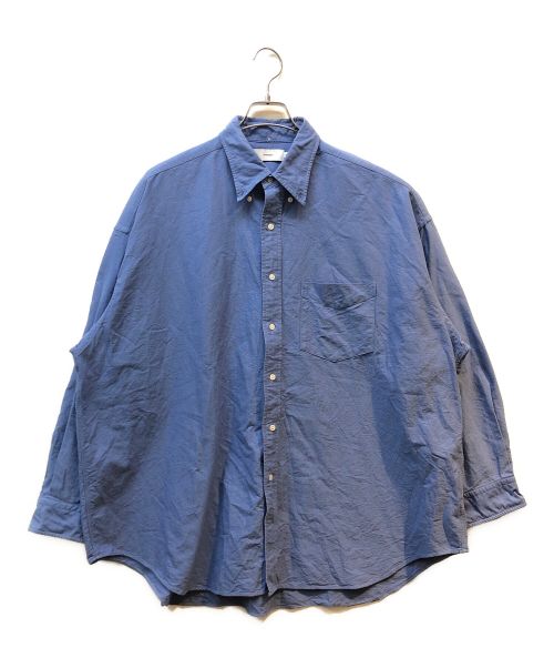 Graphpaper（グラフペーパー）Graphpaper (グラフペーパー) Oxford Oversized B.D Shirt スカイブルー サイズ:Sの古着・服飾アイテム