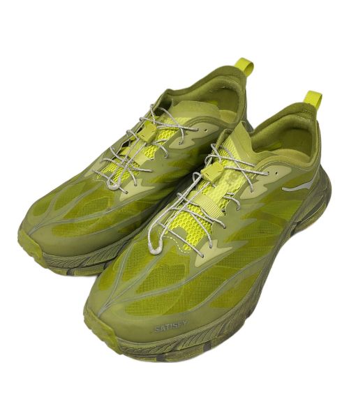 HOKAONEONE（ホカオネオネ）HOKAONEONE (ホカオネオネ) Mafate Speed 4 Lite Rubberadidas グリーン サイズ:30㎝の古着・服飾アイテム