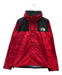 THE NORTH FACE（ザ ノース フェイス）の古着「MOUNTAIN RAINTEX JACKET」｜レッド