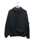 AURALEEオーラリー）の古着「SUPER SOFT SWEAT BIG P/O PARKA」｜ブラック