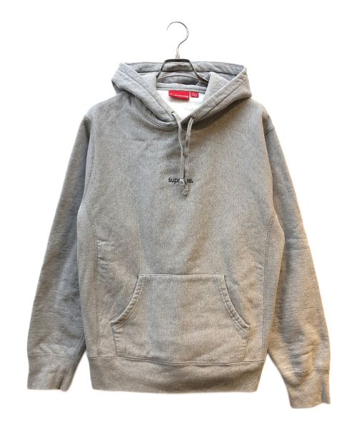 SUPREME（シュプリーム）Supreme (シュプリーム) Trademark Hooded Sweatshirts グレー サイズ:Mの古着・服飾アイテム