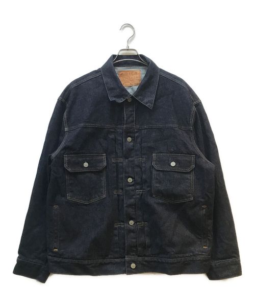 gold（ゴールド）GOLD (ゴールド) 14oz．DENIM JACKET ネイビー サイズ:38の古着・服飾アイテム