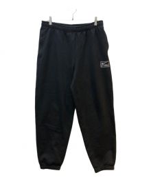 NIKE×stussy（ナイキ×ステューシー）の古着「23FW STONE WASHED FLEECE PANT」｜ブラック