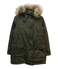 WOOLRICH（ウールリッチ）の古着「WOOLENMILLS ダウンコート」｜カーキ