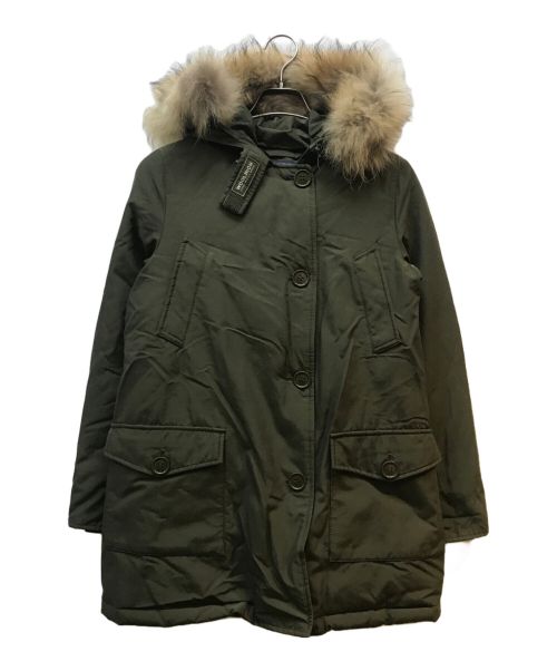 WOOLRICH（ウールリッチ）WOOLRICH (ウールリッチ) WOOLENMILLS ダウンコート カーキ サイズ:XSの古着・服飾アイテム