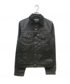 LEVI'S×FILSONリーバイス×フィルソン）の古着「OIL FINISH TRUCKER JACKET」｜ブラック