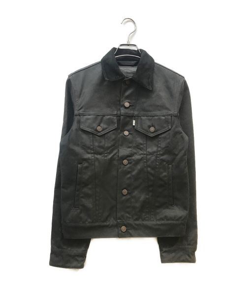 LEVI'S（リーバイス）LEVI'S (リーバイス) FILSON (フィルソン) OIL FINISH TRUCKER JACKET ブラック サイズ:XSの古着・服飾アイテム