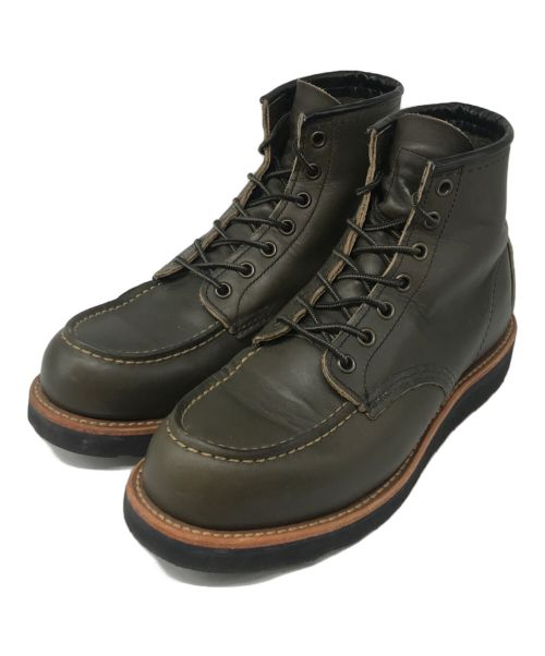 RED WING（レッドウィング）RED WING (レッドウィング) アイリッシュセッター モスグリーン サイズ:25.5㎝の古着・服飾アイテム