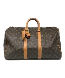 LOUIS VUITTON（ルイ ヴィトン）の古着「キーポル45」｜ブラウン