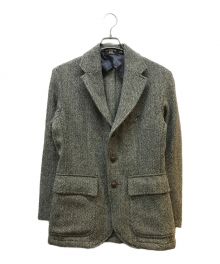 RRL×Harris Tweed（ダブルアールエル×ハリスツイード）の古着「ツイード3Bジャケット」｜グレー