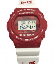 CASIO (カシオ) A BATHING APE (アベイシングエイプ) G-SHOCK レッド