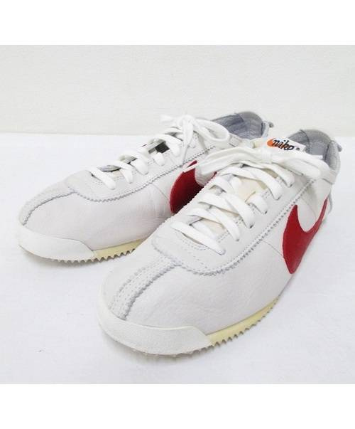 中古 古着通販 Nikeナイキ レザースニーカー メンズ ホワイト Size 26 5cm Cortez Classic Og Leather Qs ブランド 古着通販 トレファク公式 Trefac Fashion