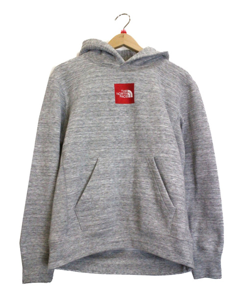 中古・古着通販】THE NORTH FACE (ザノースフェイス) ボックスロゴプルオーバーパーカー グレー サイズ:S NT11601R  HEATHER LOGO HOODIE 直営店限定｜ブランド・古着通販 トレファク公式【TREFAC FASHION】