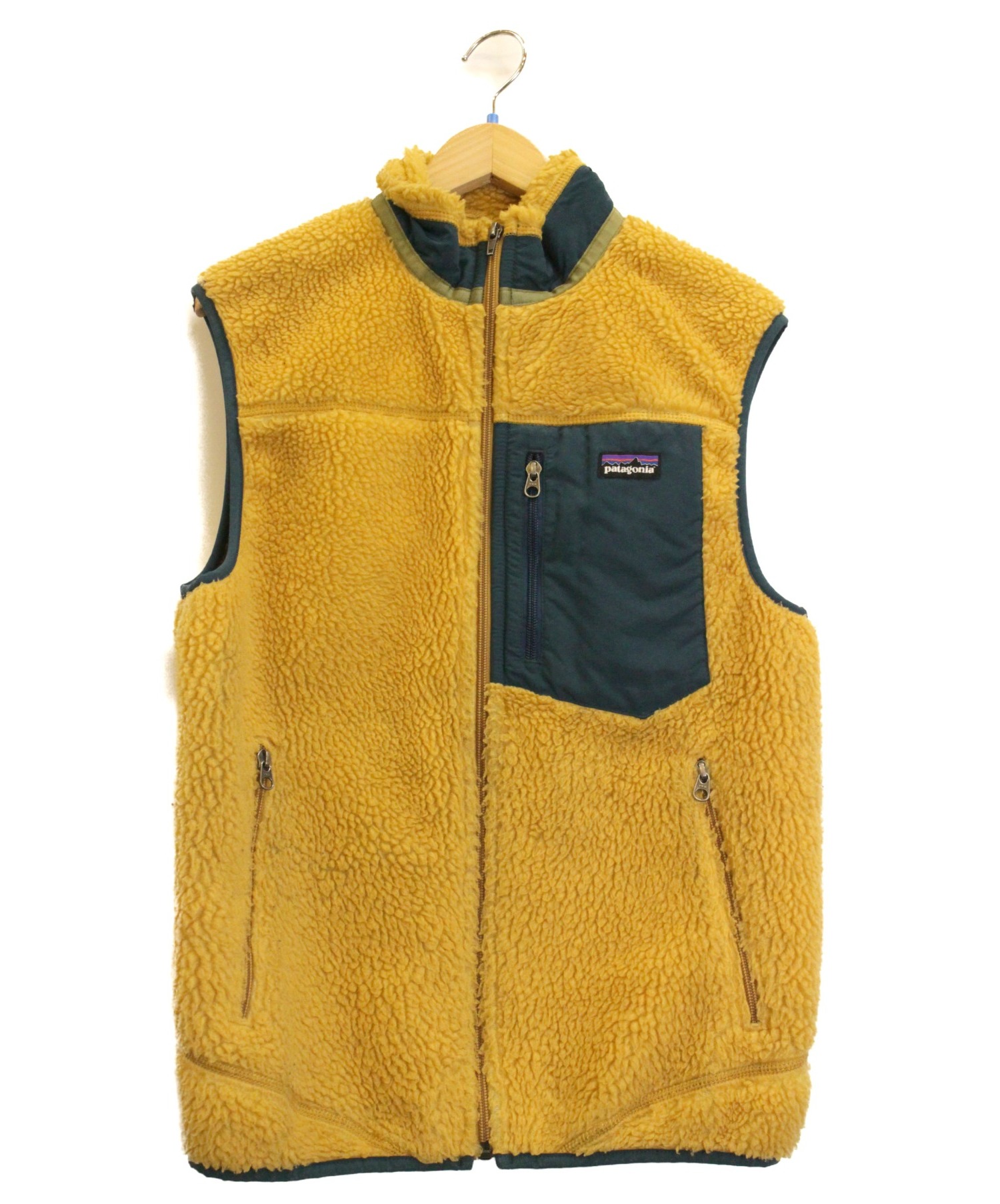 中古 古着通販 Patagonia パタゴニア クラシックレトロxベスト イエロー サイズ S fa13 Classic Retro X Vest ブランド 古着通販 トレファク公式 Trefac Fashion