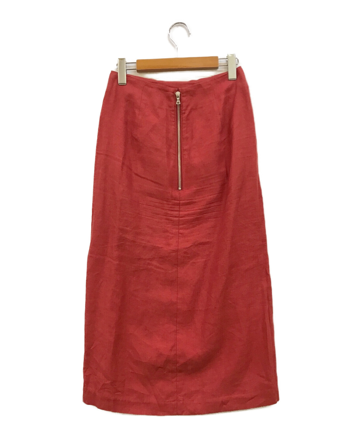 ◎美品◎『AURALEE』LINEN GABARDINE SLIT SKIRT-connectedremag.com