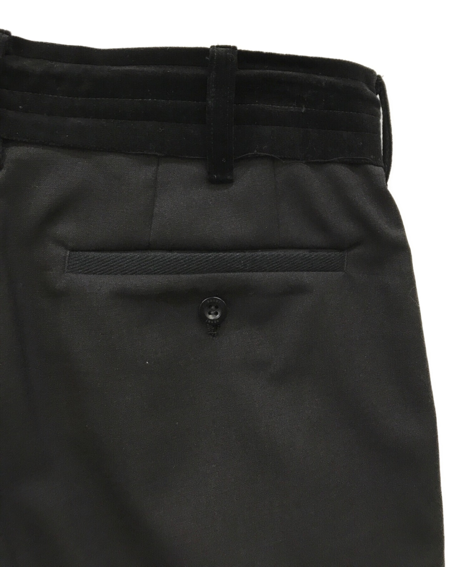 最安値挑戦！ 新品 サイズ4 ブラック pants suiting 22ss Sacai