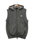 MONCLERモンクレール）の古着「MAGLIONE TRICOT GILET」｜グレー