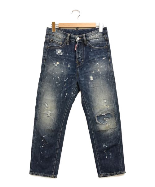 DSQUARED2（ディースクエアード）DSQUARED2 (ディースクエアード) SNOW WASH/ HOCKNEY JEAN インディゴ サイズ:42の古着・服飾アイテム