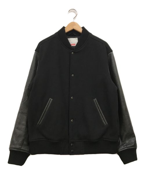 SUPREME（シュプリーム）SUPREME (シュプリーム) supreme motion logo varsity jacket ブラック サイズ:Mの古着・服飾アイテム