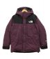 THE NORTH FACE（ザ ノース フェイス）の古着「Mountain Down Jacket」｜ブラックベリーワイン/パープル×ブラック