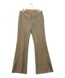 Lisiere（リジェール）の古着「MOON Flare Pants」｜ベージュ