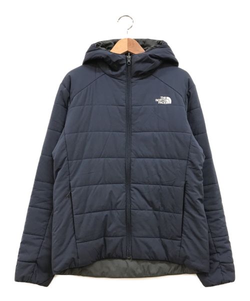 THE NORTH FACE（ザ ノース フェイス）THE NORTH FACE (ザ ノース フェイス) RV Anytime Insulated Hoodie ネイビー×グレー サイズ:Lの古着・服飾アイテム