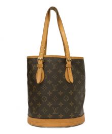 LOUIS VUITTON（ルイ ヴィトン）の古着「バケットPM」｜ブラウン