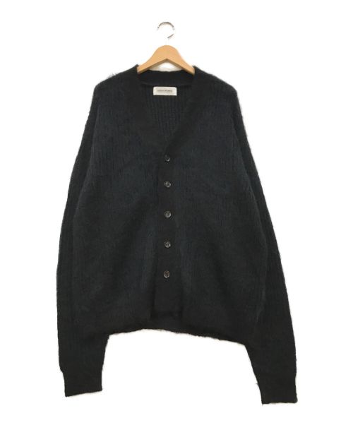 DISCOVERED（ディスカバード）DISCOVERED (ディスカバード) SHAGGY KNIT CARDIGAN ブラック サイズ:Fの古着・服飾アイテム