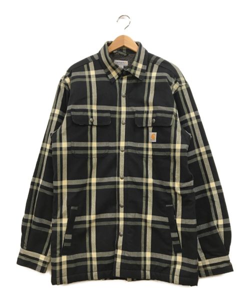 CarHartt（カーハート）CarHartt (カーハート) ボアジャケット ブラック サイズ:Mの古着・服飾アイテム