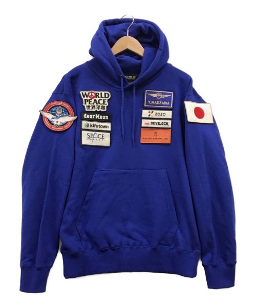 ISS 20211208-20（ISS 20211208-20）ISS 20211208-20 (ISS 20211208-20) Flight Suit Hoodie ブルー サイズ:Mの古着・服飾アイテム