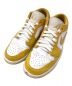 NIKE（ナイキ）の古着「AIR JORDAN 1 LOW white/pollen」｜イエロー×ホワイト