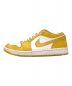 NIKE (ナイキ) AIR JORDAN 1 LOW white/pollen イエロー×ホワイト サイズ:26cm：7800円