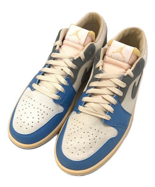 NIKE（ナイキ）NIKE (ナイキ) AIR JORDAN 1 LOW Tokyo アイボリー×ブルー サイズ:27.5cm 未使用品の古着・服飾アイテム