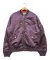 DIESEL（ディーゼル）の古着「J-JAVIER JACKET MA-1ジャケット」｜パープル