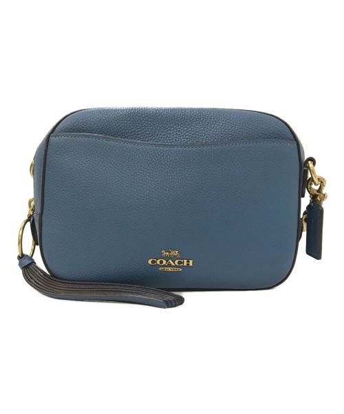 COACH（コーチ）COACH (コーチ) Camera Bag ブルーの古着・服飾アイテム