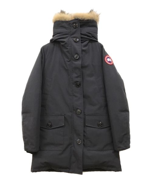 CANADA GOOSE（カナダグース）CANADA GOOSE (カナダグース) BRONTE PARKA ダウンコート ブラック サイズ:Lの古着・服飾アイテム