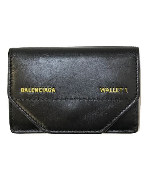 BALENCIAGA（バレンシアガ）BALENCIAGA (バレンシアガ) ETUI MINI WALLET ブラックの古着・服飾アイテム