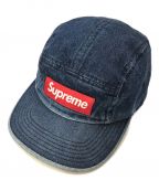 SUPREMEシュプリーム）の古着「Denim Camp Cap」｜インディゴ