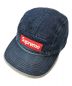 Supreme（シュプリーム）の古着「Denim Camp Cap」｜インディゴ