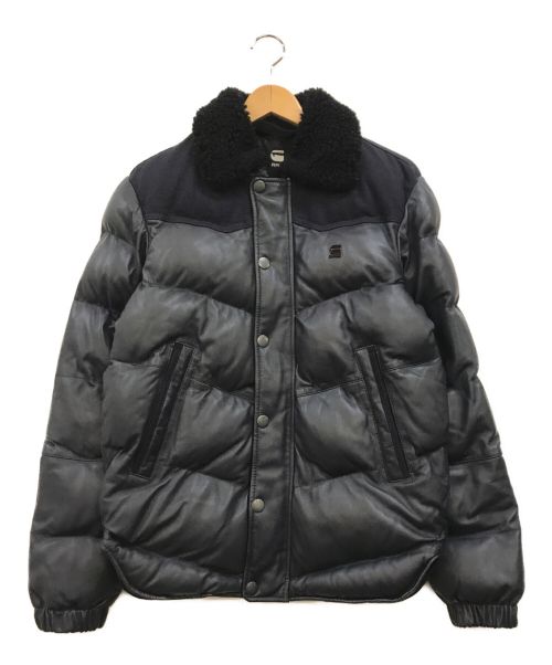 G-STAR RAW（ジースターロゥ）G-STAR RAW (ジースターロゥ) WESTERN PUFFER JACKET ネイビー サイズ:XSの古着・服飾アイテム