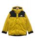 THE NORTH FACE（ザ ノース フェイス）の古着「MOUNTAIN DOWN JACKET」｜イエロー×ブラック