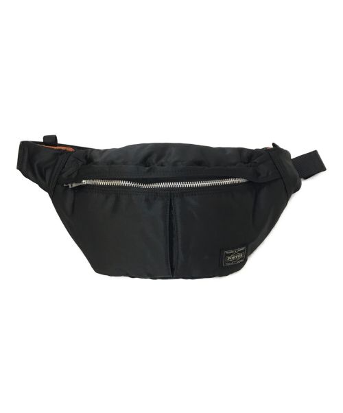 PORTER（ポーター）PORTER (ポーター) TANKER WAIST BAG ブラックの古着・服飾アイテム