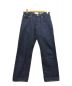 YAECA（ヤエカ）の古着「4-13W Denim Pants Straight/ストレートデニム 4-13WW」｜インディゴ